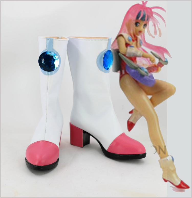 コスプレブーツ マクロス ダイナマイト7/Macross Dynamite7 cosplay 変装 仮装 豪華/華麗/高品質/サイズオーダー        